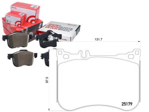 Klocki Hamulcowe Mercedes R231 Sl-klasa 12- Przód