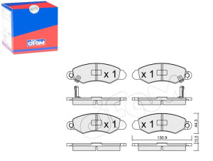 Klocki Hamulcowe Suzuki Swift 96-04 Cifam