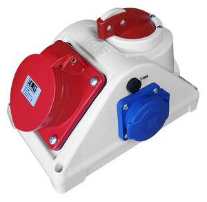 Rozdzielnica COMBO 32/4 L-0-P 1x230V IP44