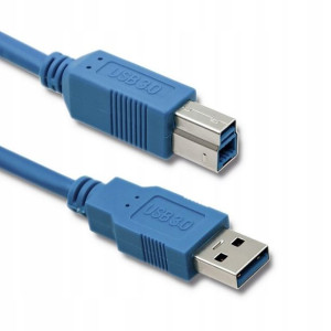 Kabel USB Typ A Męska, USB Typ B Męska Qoltec 2 m