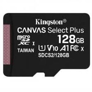 Kingston Karta pamięci microSD 128GB 100MB/s