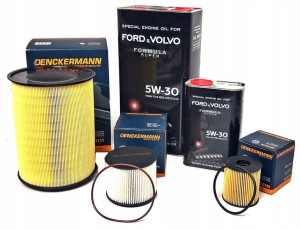 6l Olej + Zestaw Filtrów C-max Kuga Focus 2.0tdci