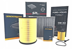 5l Olej + Zestaw Filtrów Kuga Ii 1.6tdci
