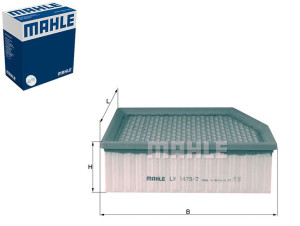 Filtr Powietrza Mahle 3d0129620f 3d0129620j