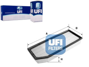 Filtr Powietrza Db W203 W S210 W163 Om611-613 Ufi