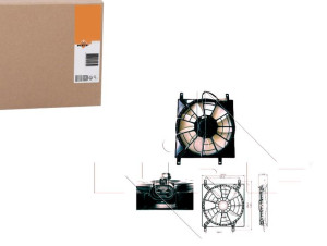 Wentylator Chłodnicy Fiat Sedici Suzuki Sx4 06- Nr
