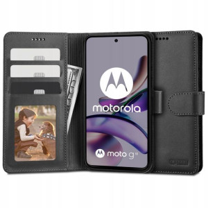 Etui Tech-protect Wallet Motorola Moto G13/G23/G53 5G Black