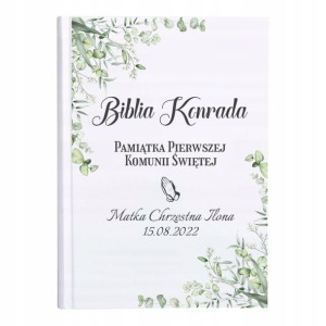 Pismo Święte Pamiątka Biblia Komunia Święta Wz2 Y7