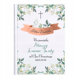 Pismo Święte Pamiątka Biblia Komunia Święta Wz3 Y7