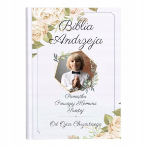 Pismo Święte Pamiątka Biblia Komunia Święta Y7