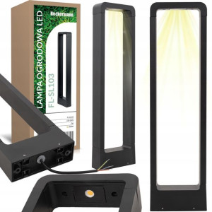 Lampa Led Ogrodowa Stojąca Zewnętrzna Słupek 60 Cm