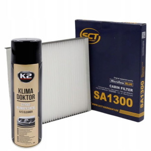 Filtr Kabinowy SCT SA1300 + Klima Doktor K2 500ml