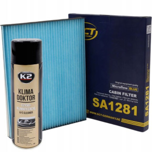 Filtr Kabinowy SCT SA1281 + Klima Doktor K2 500ml