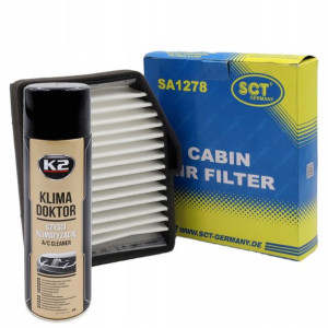 Filtr Kabinowy SCT SA1278 + Klima Doktor K2 500ml
