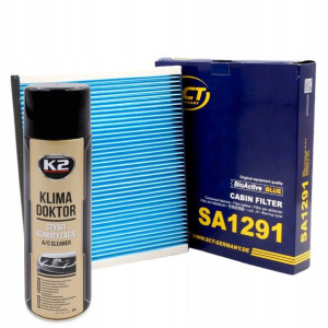 Filtr Kabinowy SCT SA1291 + Klima Doktor K2 500ml