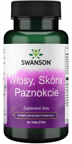 Swanson Włosy, skóra paznokcie 60t. Skrzyp polny