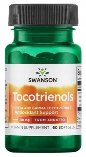 Swanson Tokotrienole 50mg 60kap Delta Gamma ANNATO