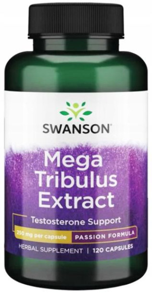 Swanson Mega Tribulus Testosteron Buzdyganek Seks