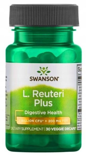 Swanson L.Reuteri + Rhamnosus Candida 30kaps.