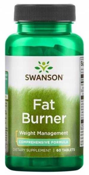 Swanson Fat Burner 60tab Spalacz tłuszczu Nadwaga