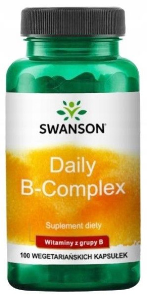 Swanson Daily B-complex 100kaps Witaminy z grupy B