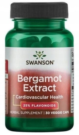 Swanson Bergamot extract 30 kaps. Antyoksydant