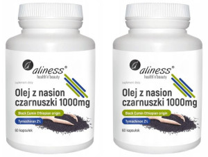 Aliness Olej z nasion czarnuszki 2% 1000 mg Skóra