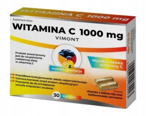 Vimont Witamina C 1000mg 30 kapsułek