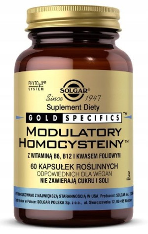 Solgar Modulatory Homocysteiny Kwas foliowy VEGE
