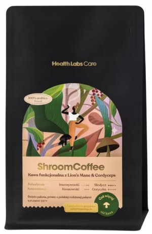 Health Labs SHROOM COFFE Kawa CORDYCEPS SOPLÓWKA