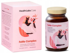 HEALTH LABS FeMe Complex ŻELAZO LAKTOFERYNA 60kaps