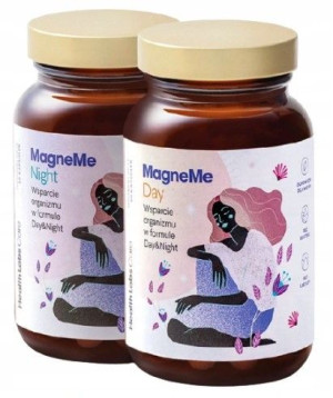 Magneme Magnez + Witamina B6 Formuła Dzień Noc Hl