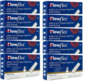 10x Test Antygenowy Wymazowy Covid-19 Flowflex
