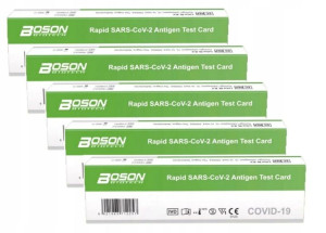 COVID19 5x Test wymazowy | domowe testy antygenowe