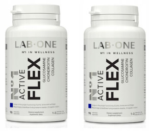 LAB ONE Active Flex 2x90Kaps KOLAGEN CHONDROITYNA