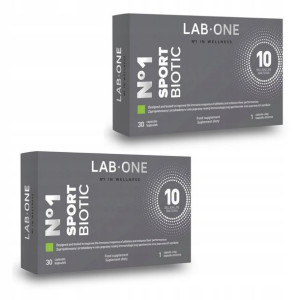Lab One Sportbiotic 60k Probiotyk Prebiotyk Jelita