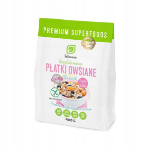 Intenson Płatki Owsiane Bezglutenowe 400g