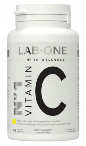 LAB ONE N°1 Vitamin C, Odporność - 45 kapsułek
