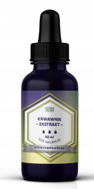 KRWAWNIK WYCIĄG Mikrocząsteczkowy 50ml Organis