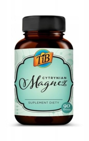 Tib - Magnez Cytrynian 90kaps