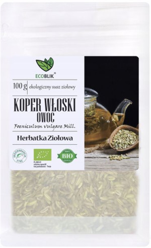 ECOBLIK Herbatka Ziołowa KOPER WŁOSKI owoc BIO