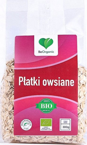 BeOrganic|Płatki owsiane EKO|BIO|300g