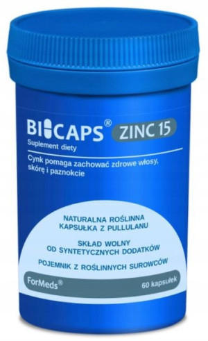 ForMeds BICAPS ZINC CYTRYNIAN CYNKU Cynk + Miedź