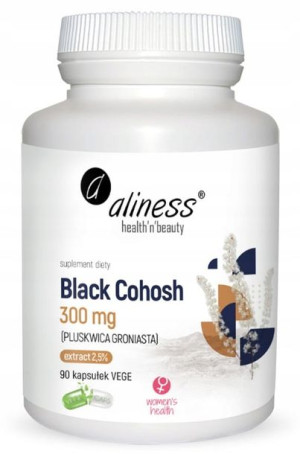 PLUSKWICA GRONIASTA 300mg 90kaps Menopauza Aliness
