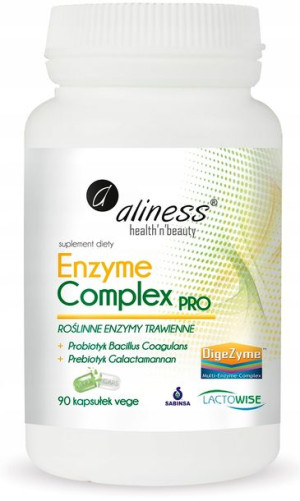 Aliness Enzyme Complex PRO 90 vege caps.