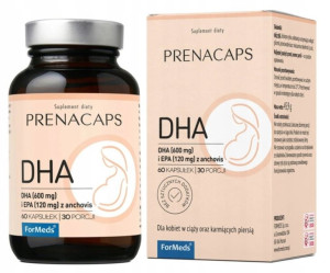ForMeds PRENACAPS DHA kwasy OMEGA 3 60k CIĄŻA