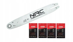 Prowadnica NAC 30 cm 3/8 1,3 + 4x łańcuch OREGON