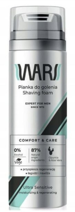 WARS Pianka do golenia Ultra Sensitive Aloes