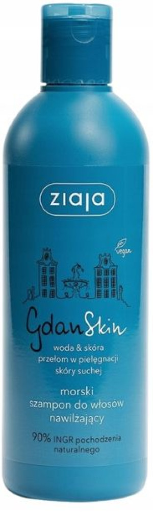 ZIAJA szampon do włosów GdanSkin nawilżający