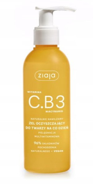 Ziaja żel oczyszczający do twarzy z witaminą C.B3